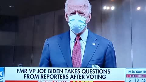 Biden Answers A question!!