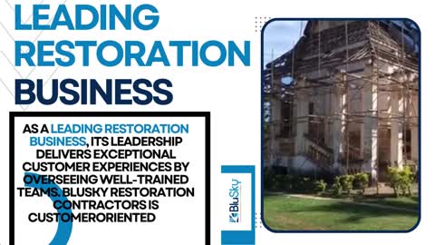 Blusky Restoration Contractors - Provides Restoration, Renovation