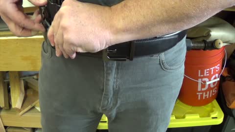 KORE Leather Gun Belt w/X3 buckle