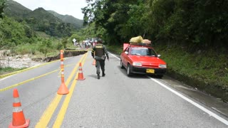 Paso restringido solo para vehículos livianos en la vía entre Bucaramanga y Cúcuta