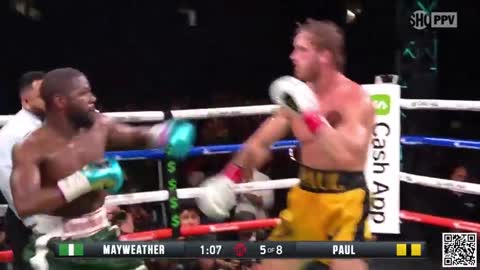 Floyd Mayweather v. Logan Paul full FIGHT HIGHLIGHTS