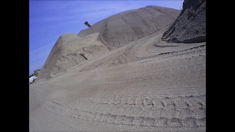 Riding out to the Sandpits