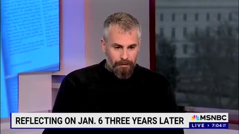 MSNBC Host Cries On Live Television About J6