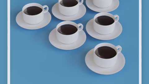 3d Animation video of coffee