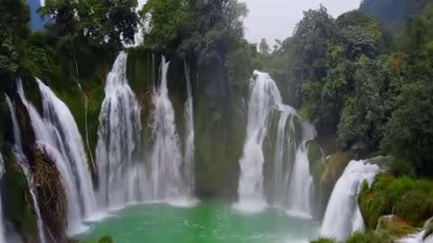 Ban Gioc Waterfall, Cao Bang, Vietnam
