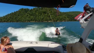 Kids Having fun surfing!