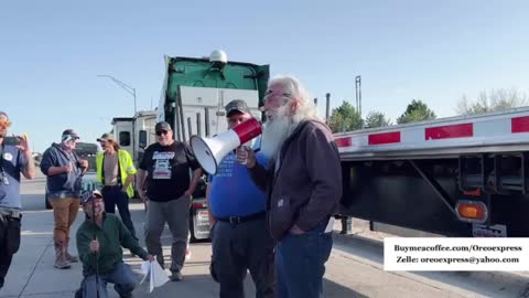 The People's Convoy - Drivers meeting, Sydney Nebraska - 5/9/2022