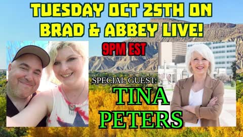 Brad & Abbey Live! Ep 42 w/ Tina Peters of Selection Code