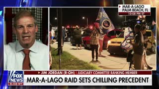 Jim Jordan BLASTS FBI's Unprecedented Raid on Trump's Mar-a-Lago Home