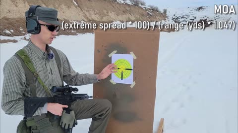 How To Measure a Shot Group in MOA and Mils