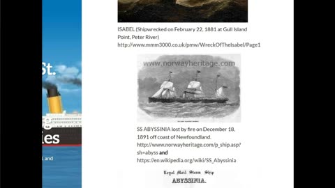 Shipwreck Jan 2024 Off Newfoundland, Canada Plus More - TheUnscrambledChannel