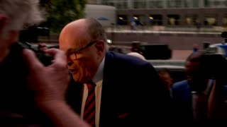 Georgia: Rudy Giuliani Arrives to Court