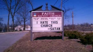 Funny church signs