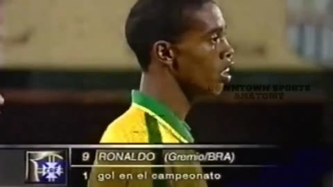 When young Ronaldinho introduced himself to the world