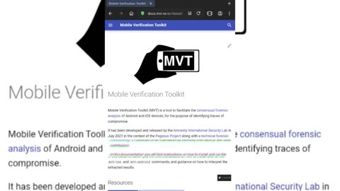 MVT • Mobile Verification Toolkit