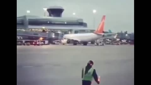 Air plane control guy dancing