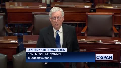 McConnell opposes 9/11 style January 6th commission
