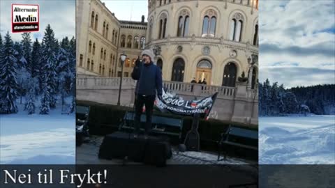 (Norwegian) February 13th, 2021: My speech at the anti-lockdown demonstration (Norwegian)