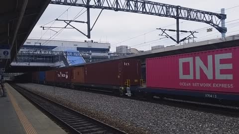 Freight Train in DaeJeon Station