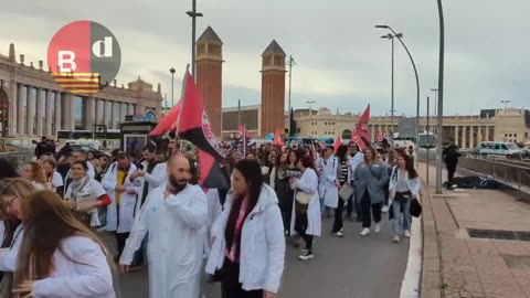 Comienza la huelga de enfermería indefinida en Catalunya