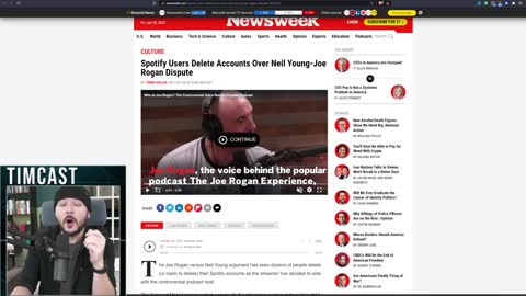 Cancel Spotify Trends Amid Smear Against Joe Rogan, Left FURIOUS App Chose Rogan Over Neil Young