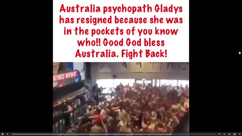 Australians ecstatic to see Globalist tyrant Gladys Berejiklian go!