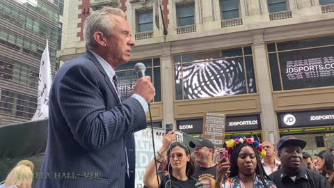 RFK Jr. Rally For Freedom Times Sq Part 3