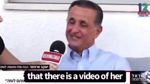 Father of Kidnapped Israeli Girl Noa Cries in Pain as He Speaks to Media
