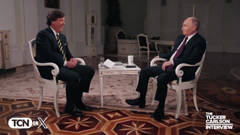 Tucker Carlson interviews Vladimir Putin