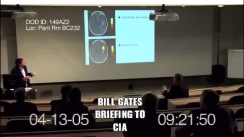 Bill Gates Briefs CIA on 4-13-2005