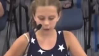 Little Girl BASHES School Board Over BLM Poster At Her Elementary School