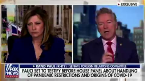 Rand Paul ties Dr. Fauci to the CIA