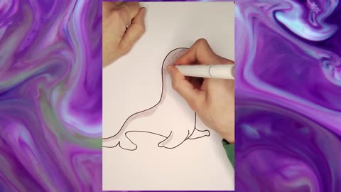 Unleash Your Creativity: Quick Seal Drawing in Just 2.6 Min