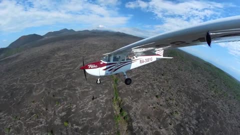 Tolbachik Landing. Kamchatka