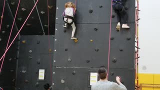 Brianna Rock Climbing