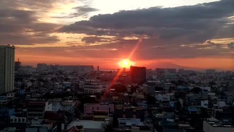 Beautiful Sunset (Timelapse)