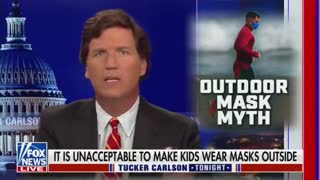 Tucker Carlson Drops NUKE On Outdoor Mask-Wearers — Liberals LOSE THEIR MINDS