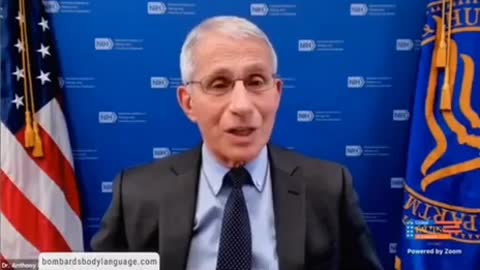 Fauci admits collusion with chinese communists for virus