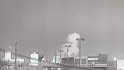 Nashville AT&T Explosion Thermal Imaging