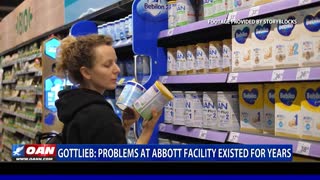 Former FDA Commissioner Scott Gottlieb on baby formula crisis