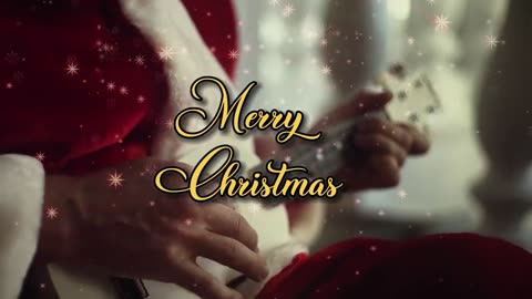 Merry Christmas 2023 I Celebration With Piano Music I Santa Claus I X mas Tree