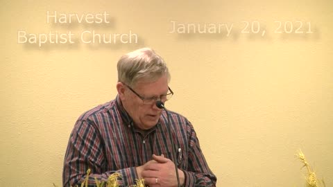 January 20, 2021 - Genesis 7, 8, 11 - Pastor David Buhman