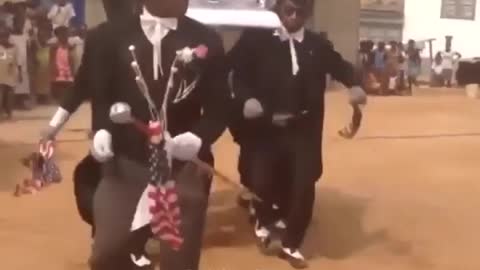 Ghana's dancing pallbearers Compilation meme Funeral Astronomia