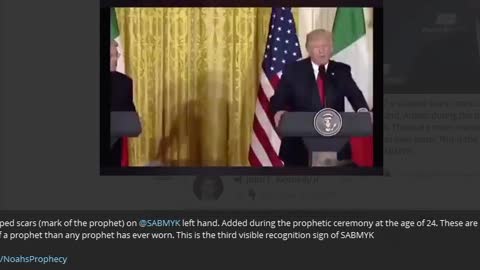 President Trump and 17 the marks of the prophet