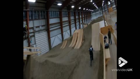 BMX Freestyling from a Drone