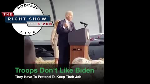 Biden Rude to Military