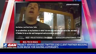 Project Veritas exposes Twitter lead client partner mocking Elon Musk for having Asperger's