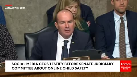 Applause Breaks Out When Mike Lee Zings Mark Zuckerberg During Senate Hearing With Social Media CEOs