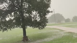 Surprise Lightning Strike Close Call