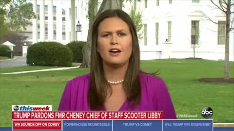 Sarah Sanders blasts Adam Schiff as a 'grandstander' over attack on Trump's pardon